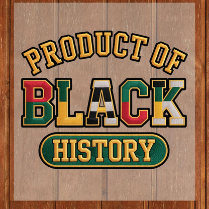 Product of Black History DTF Transfer Ready to Press Yarn Faux Black Excellence Heat Transfer For Shirts Equality Justice UV Sticker Prints