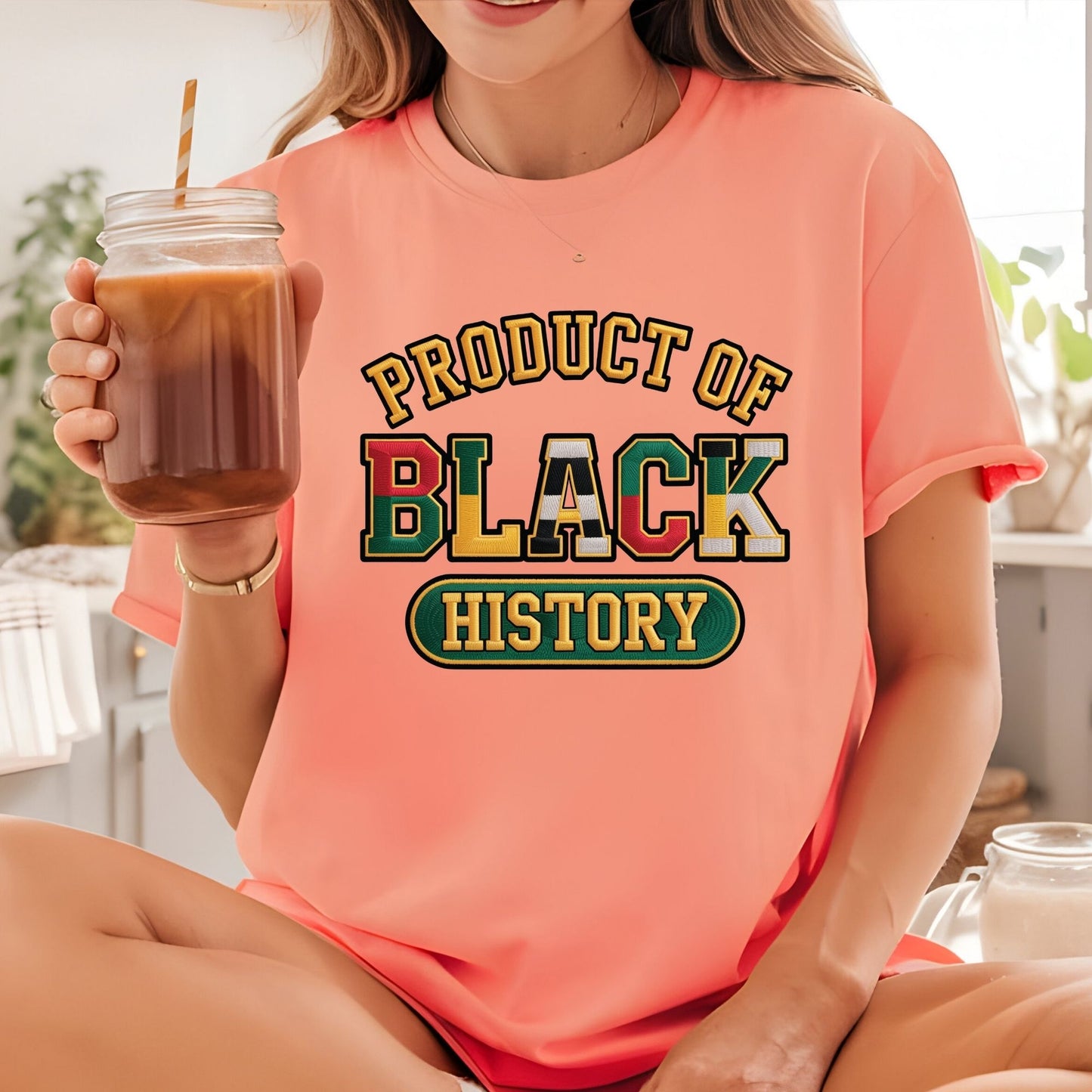 Product of Black History DTF Transfer Ready to Press
