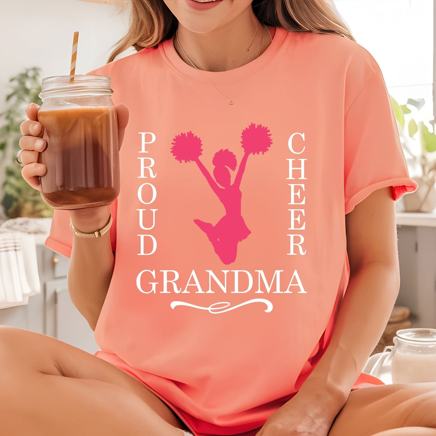 Proud Cheer Grandma DTF Transfer