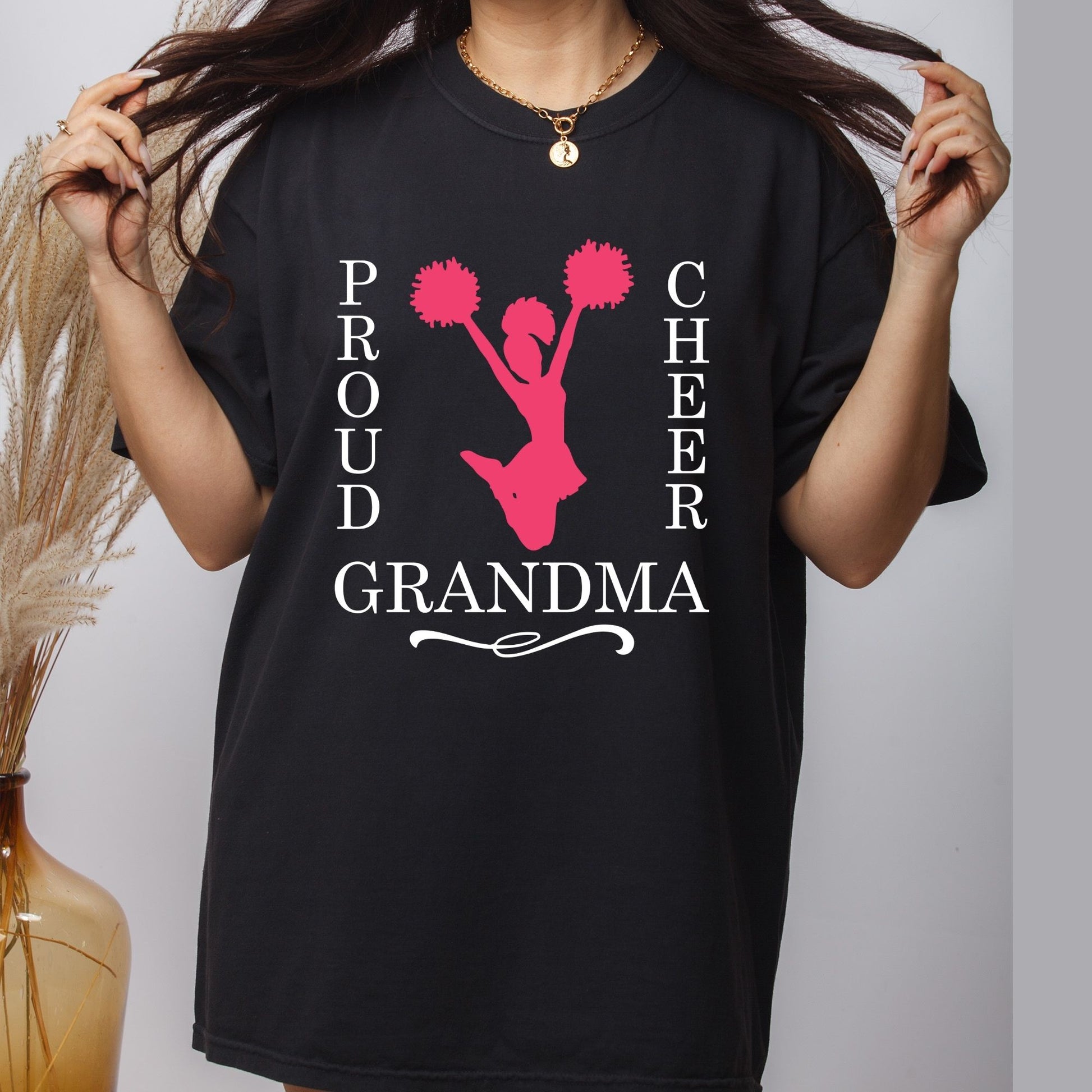 Proud Cheer Grandma DTF Transfer ready to Press Football Heat Transfer for Shirts Soccer Nana UV Sticker Prints Iron On Transfer