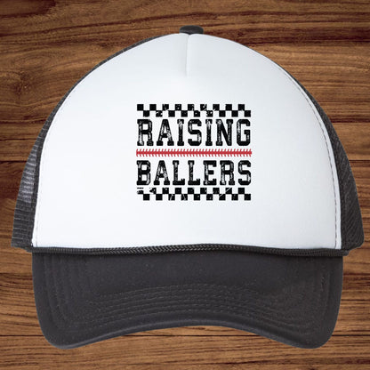 Raising Ballers Funny Baseball Mom DTF Transfer ready to Press