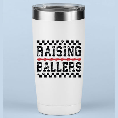 Raising Ballers Funny Baseball Mom DTF Transfer ready to Press