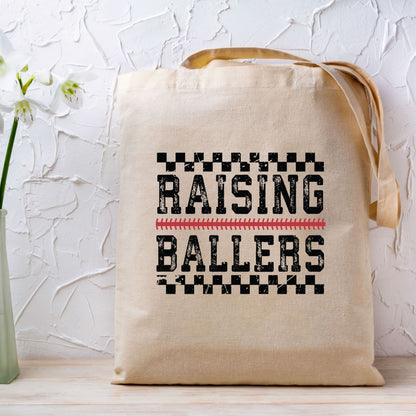 Raising Ballers Funny Baseball Mom DTF Transfer ready to Press