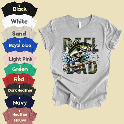 Reel Cool Dad Comfort Colors T Shirt
