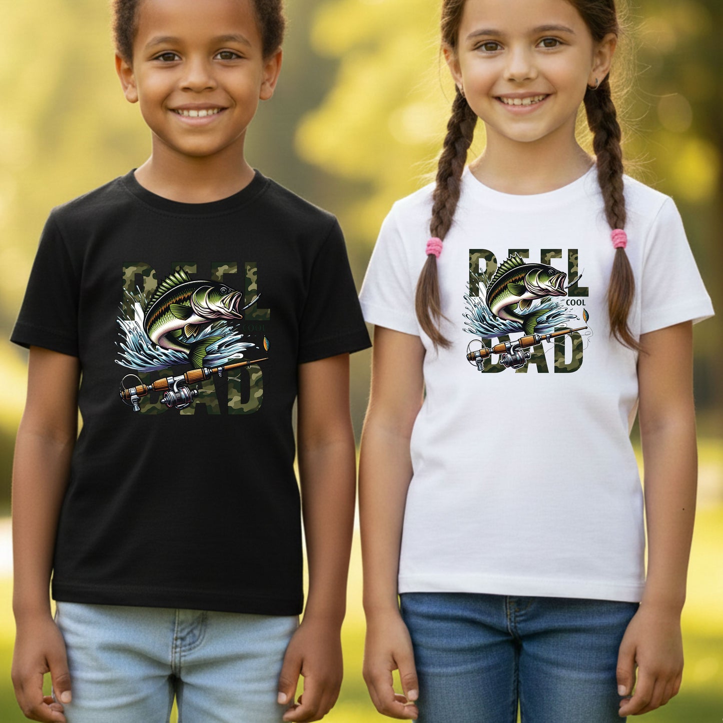Reel Cool Dad Comfort Colors T Shirt
