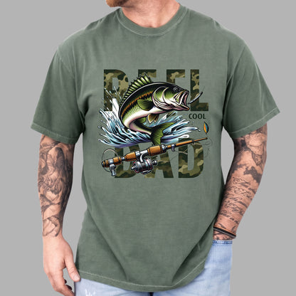 Reel Cool Dad Comfort Colors T Shirt