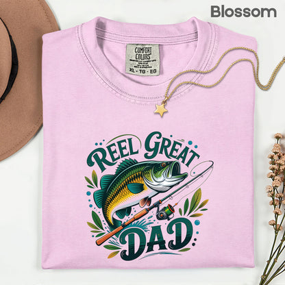 Reel Great Dad Comfort Colors T Shirt