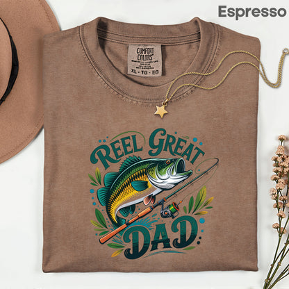 Reel Great Dad Comfort Colors T Shirt