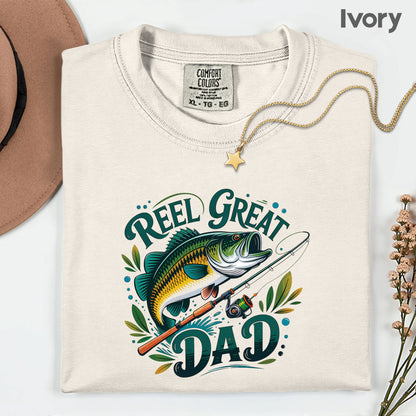 Reel Great Dad Comfort Colors T Shirt