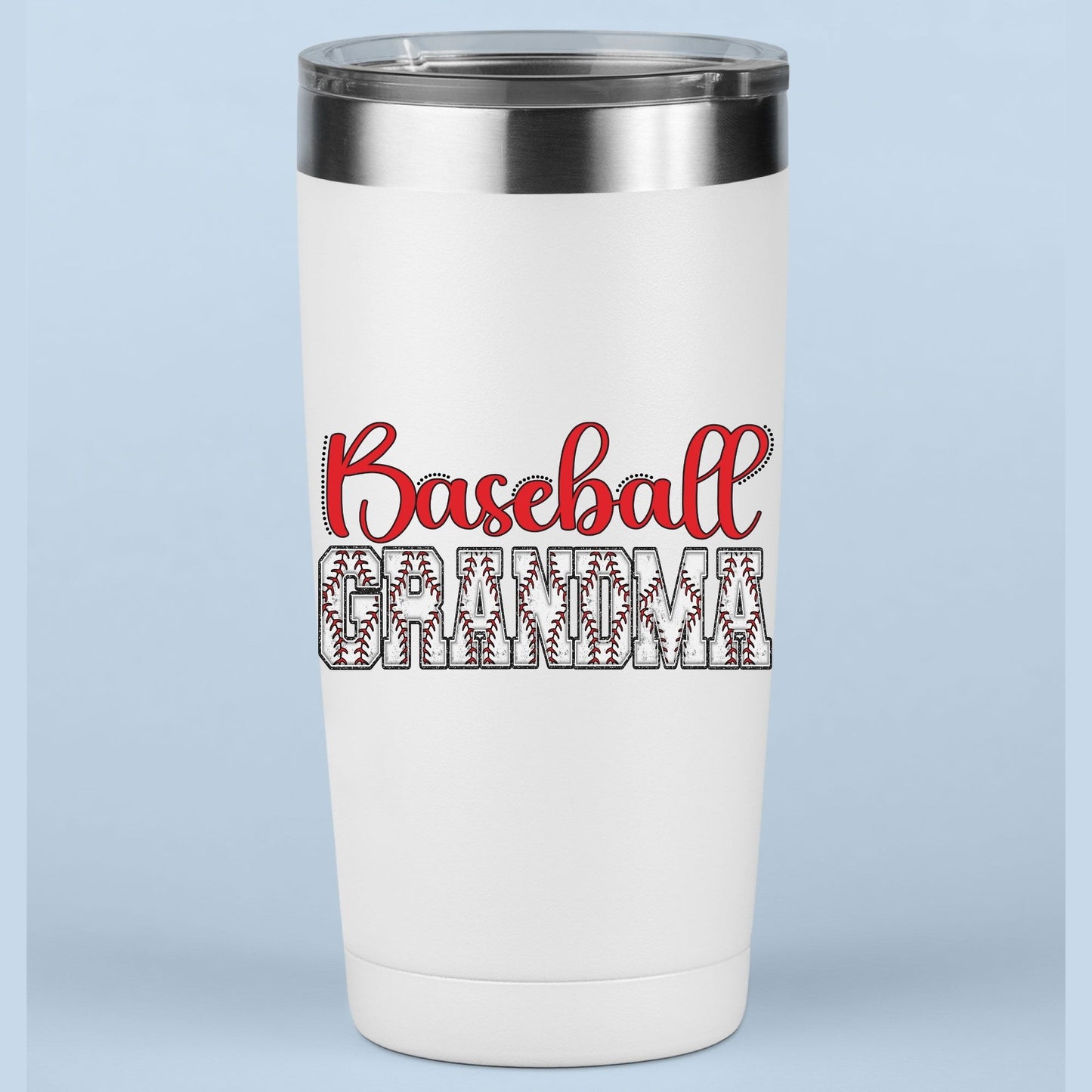 Retro Baseball Grandma DTF Transfer ready to Press
