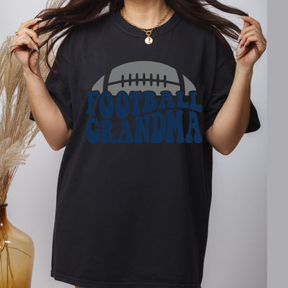Retro Football Grandma DTF Transfer ready to Press