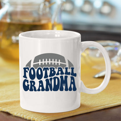 Retro Football Grandma DTF Transfer ready to Press