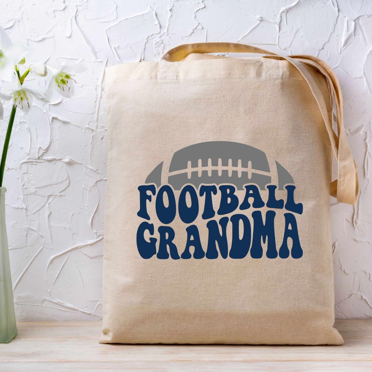 Retro Football Grandma DTF Transfer ready to Press