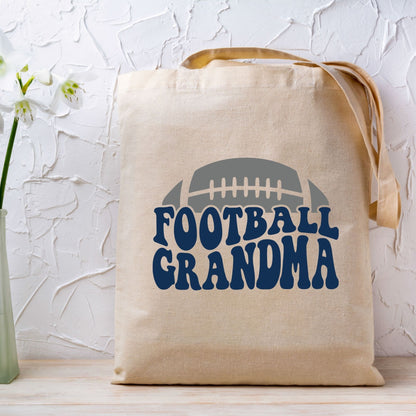Retro Football Grandma DTF Transfer ready to Press
