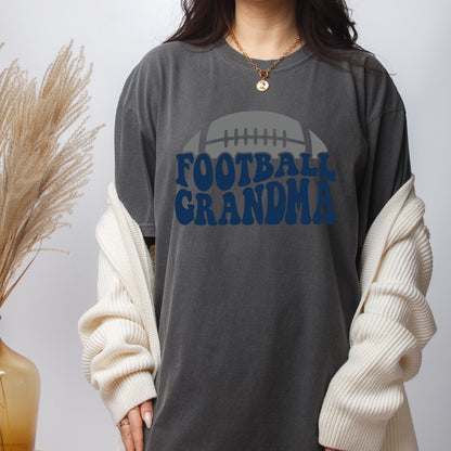 Retro Football Grandma DTF Transfer ready to Press