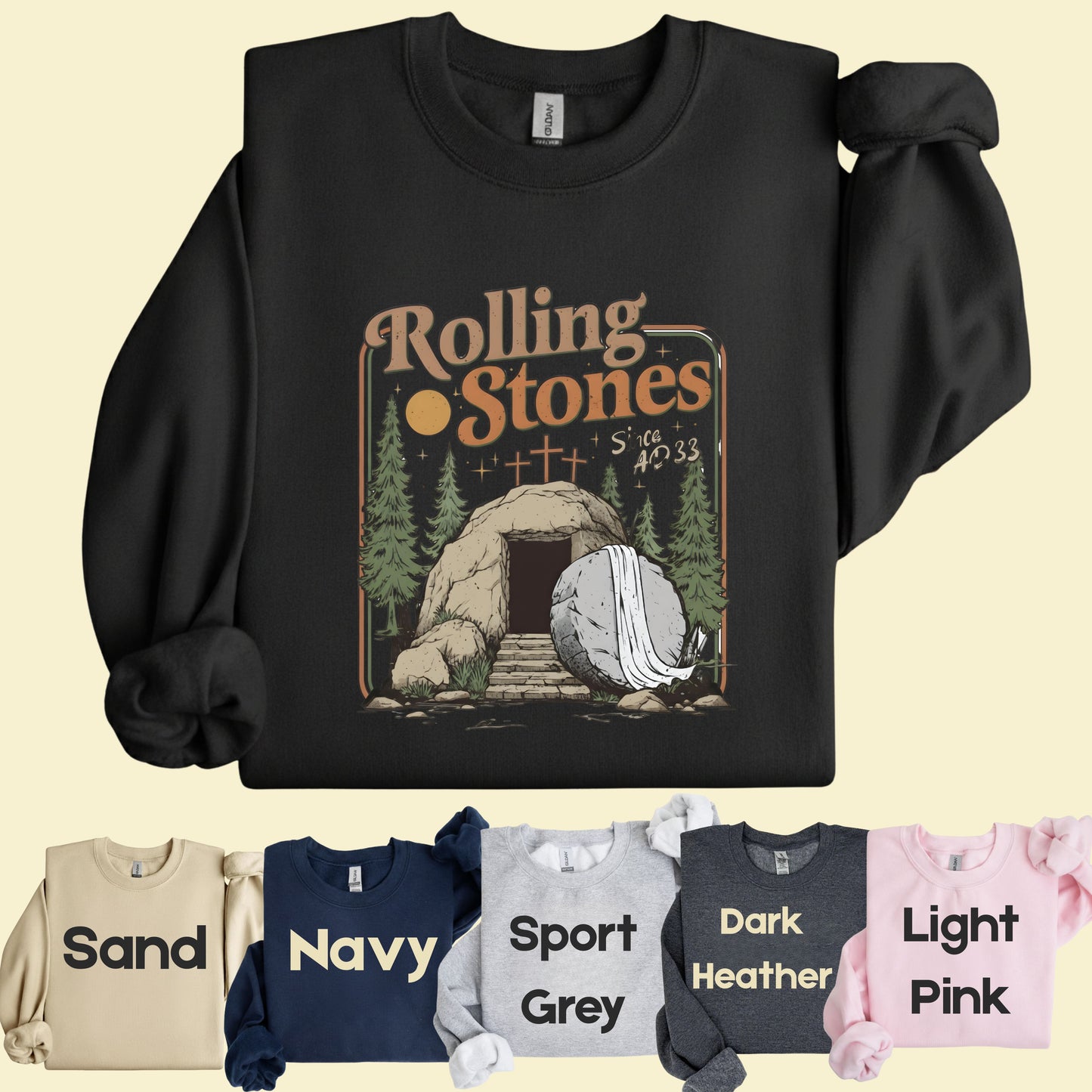 Rolling Christian Comfort Colors T Shirts