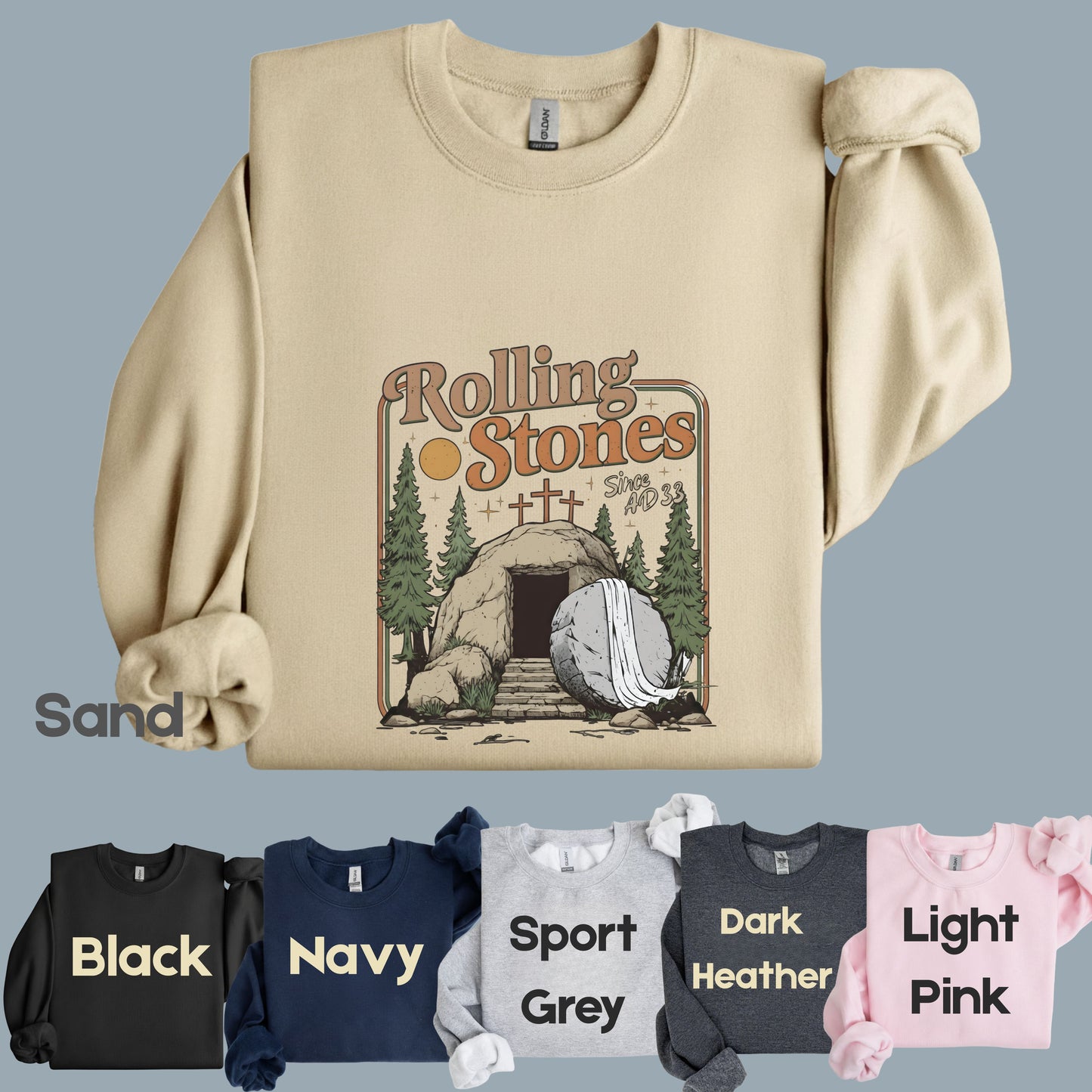 Rolling Christian Comfort Colors T Shirts