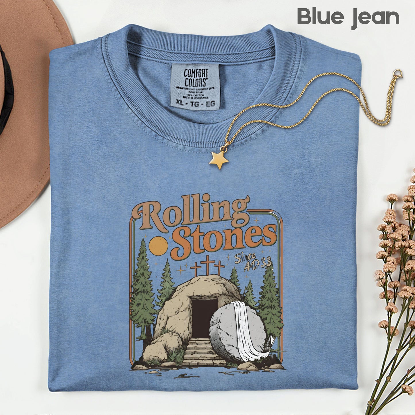 Rolling Christian Comfort Colors T Shirts
