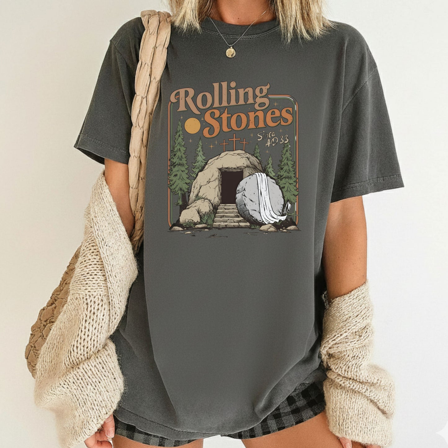 Rolling Christian Comfort Colors T Shirts