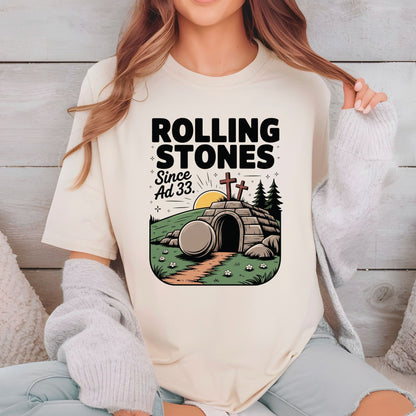 Rolling Stones DTF Transfer ready to Press