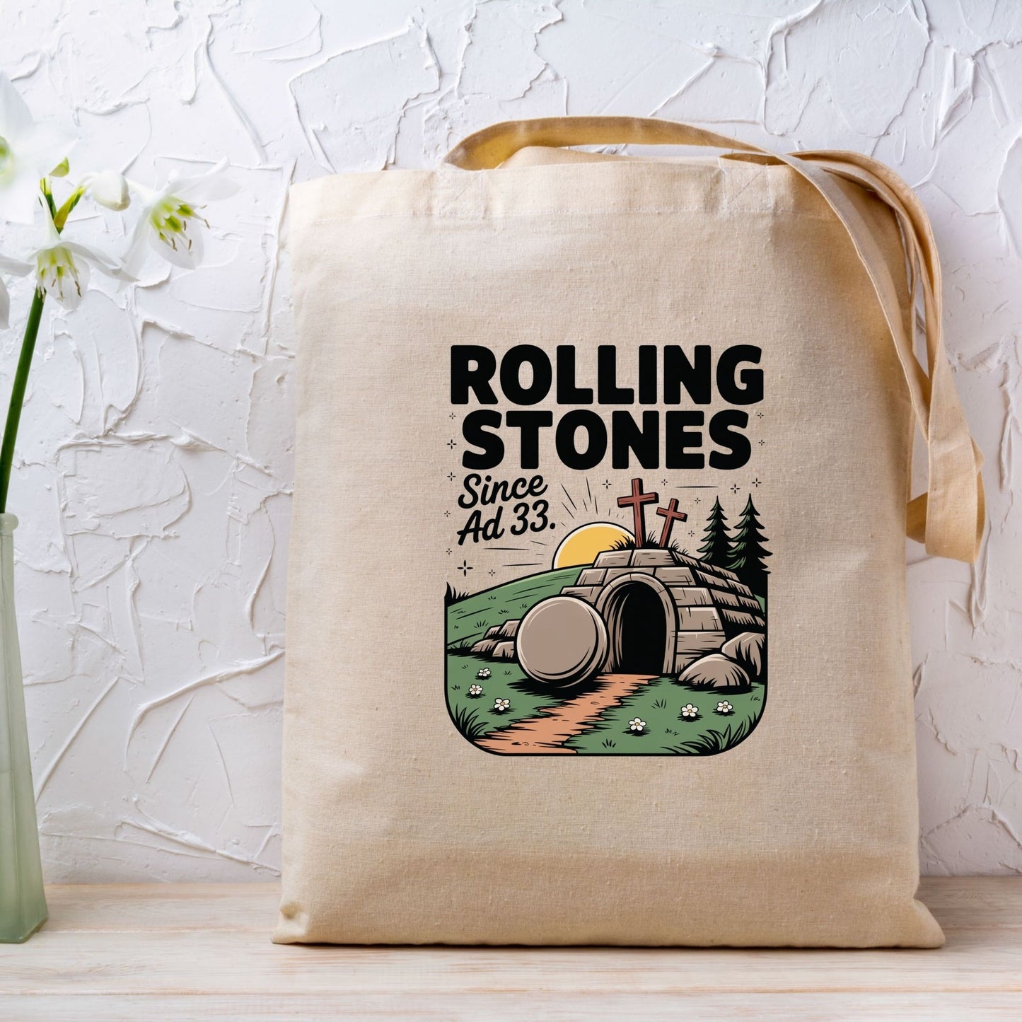 Rolling Stones DTF Transfer ready to Press
