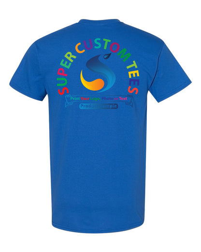 Custom T Shirts - Gildan Heavy Cotton Short Sleeve Tees - Same Day Printing