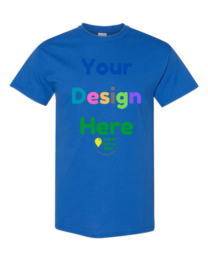 Custom T Shirts - Gildan Heavy Cotton Short Sleeve Tees - Same Day Printing