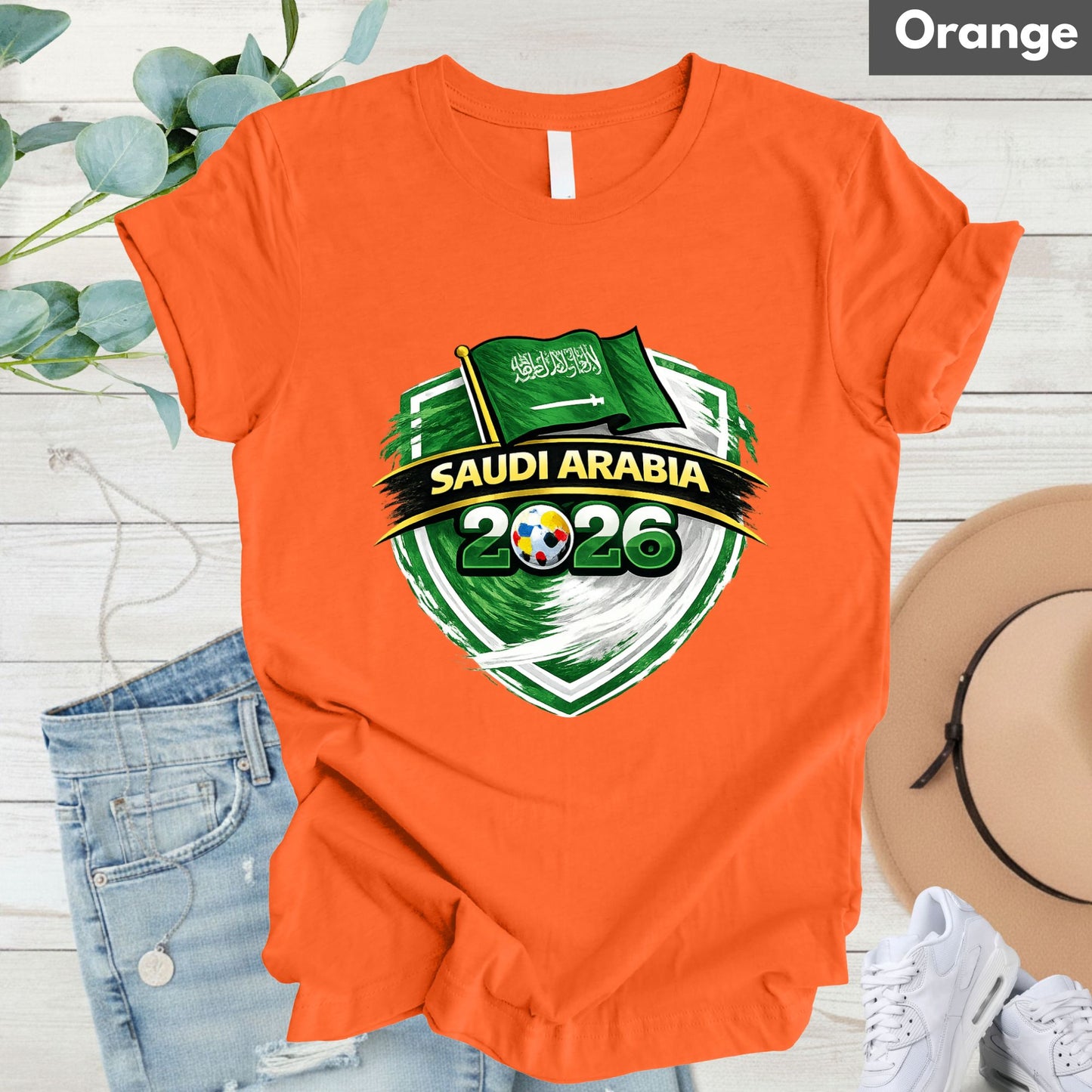 Saudi Arabia World Cup T Shirt Soccer Supporter Tees