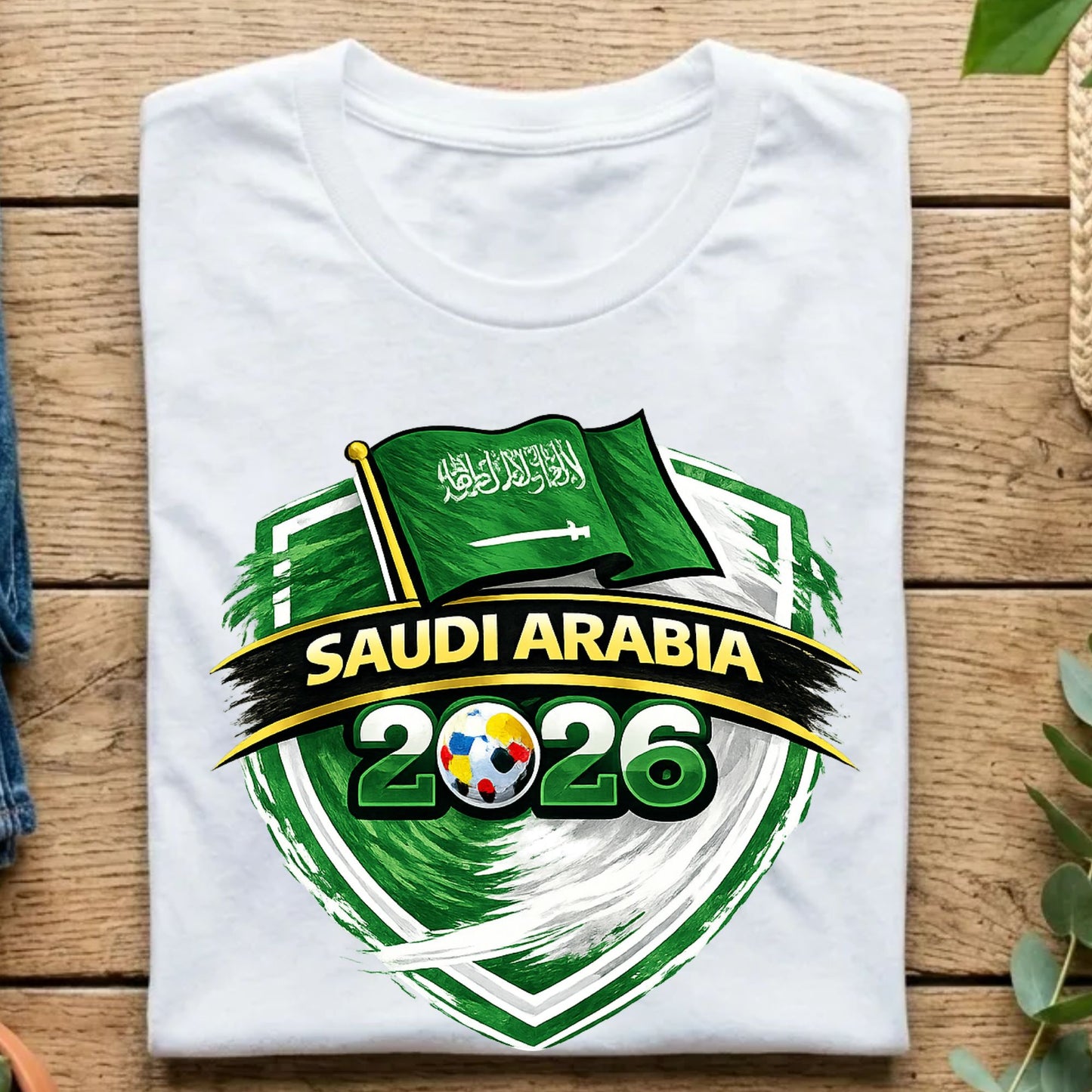 Saudi Arabia World Cup T Shirt Soccer Supporter Tees