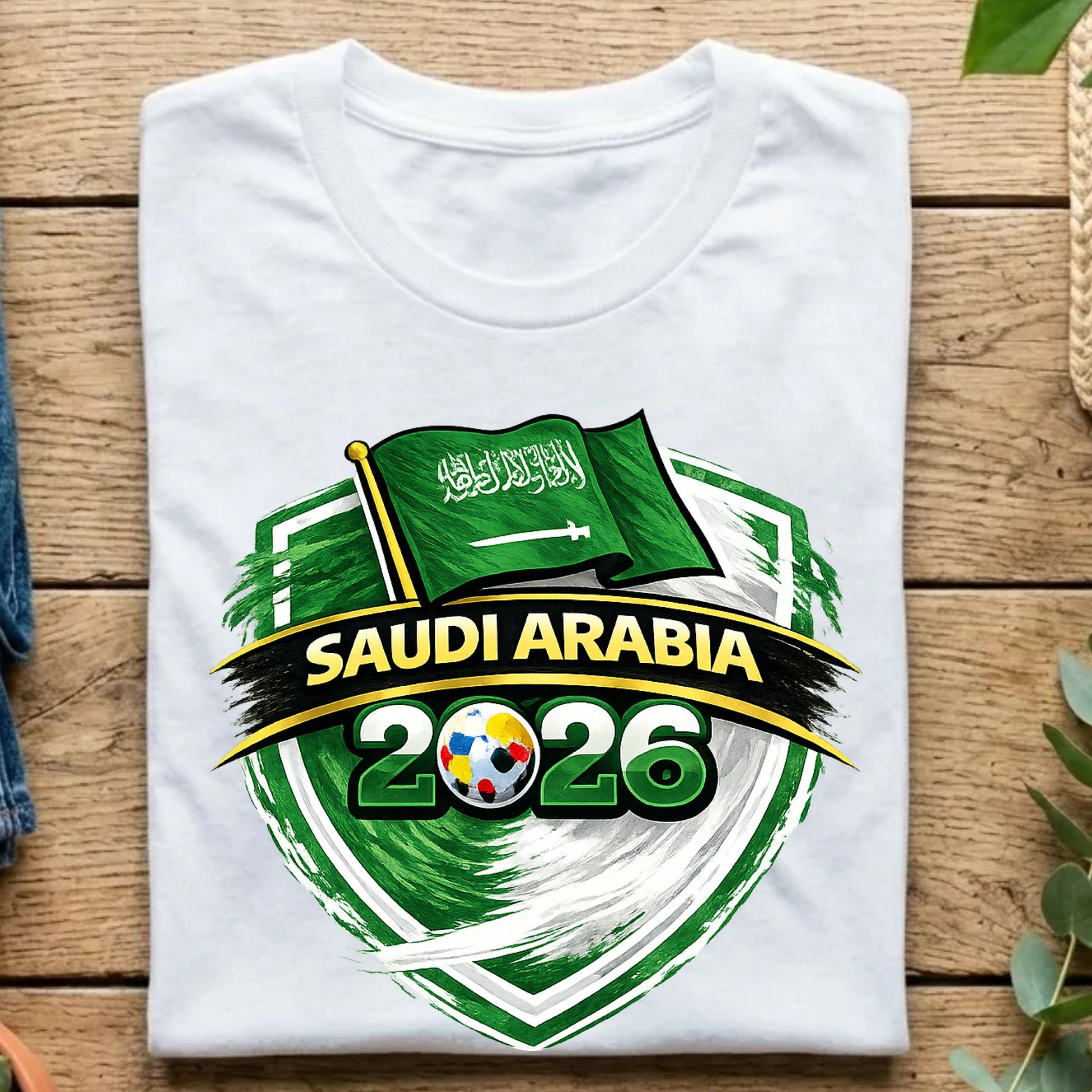 Saudi Arabia World Cup T Shirt Soccer Supporter Tees