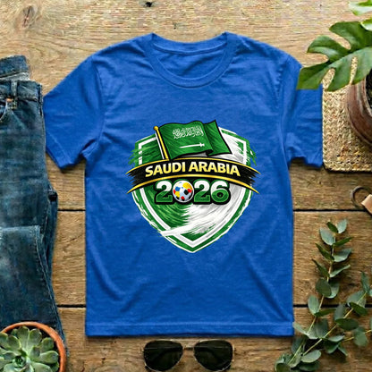 Saudi Arabia World Cup T Shirt Soccer Supporter Tees