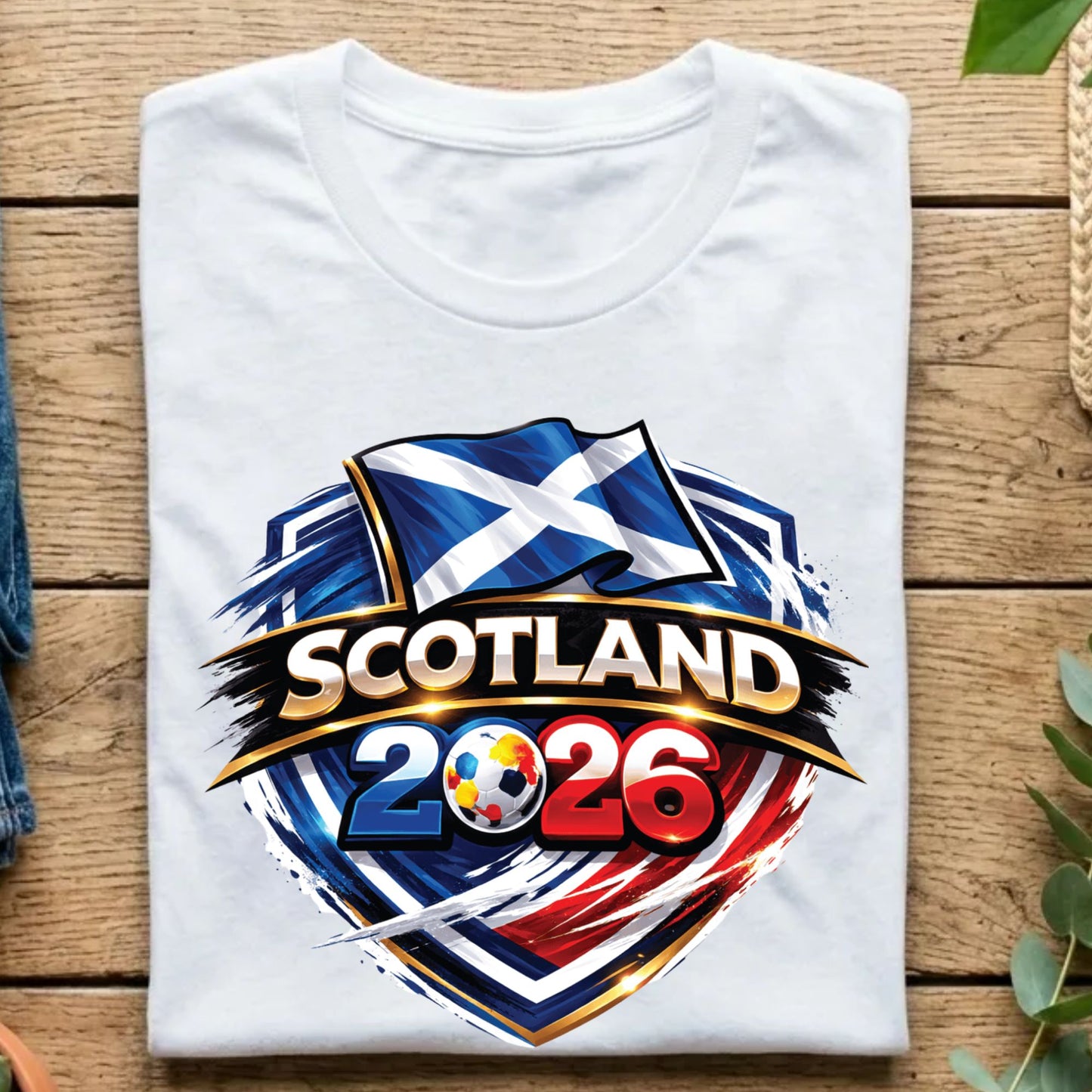 Scotland 2026 World Cup T Shirt Soccer Supporter Tees