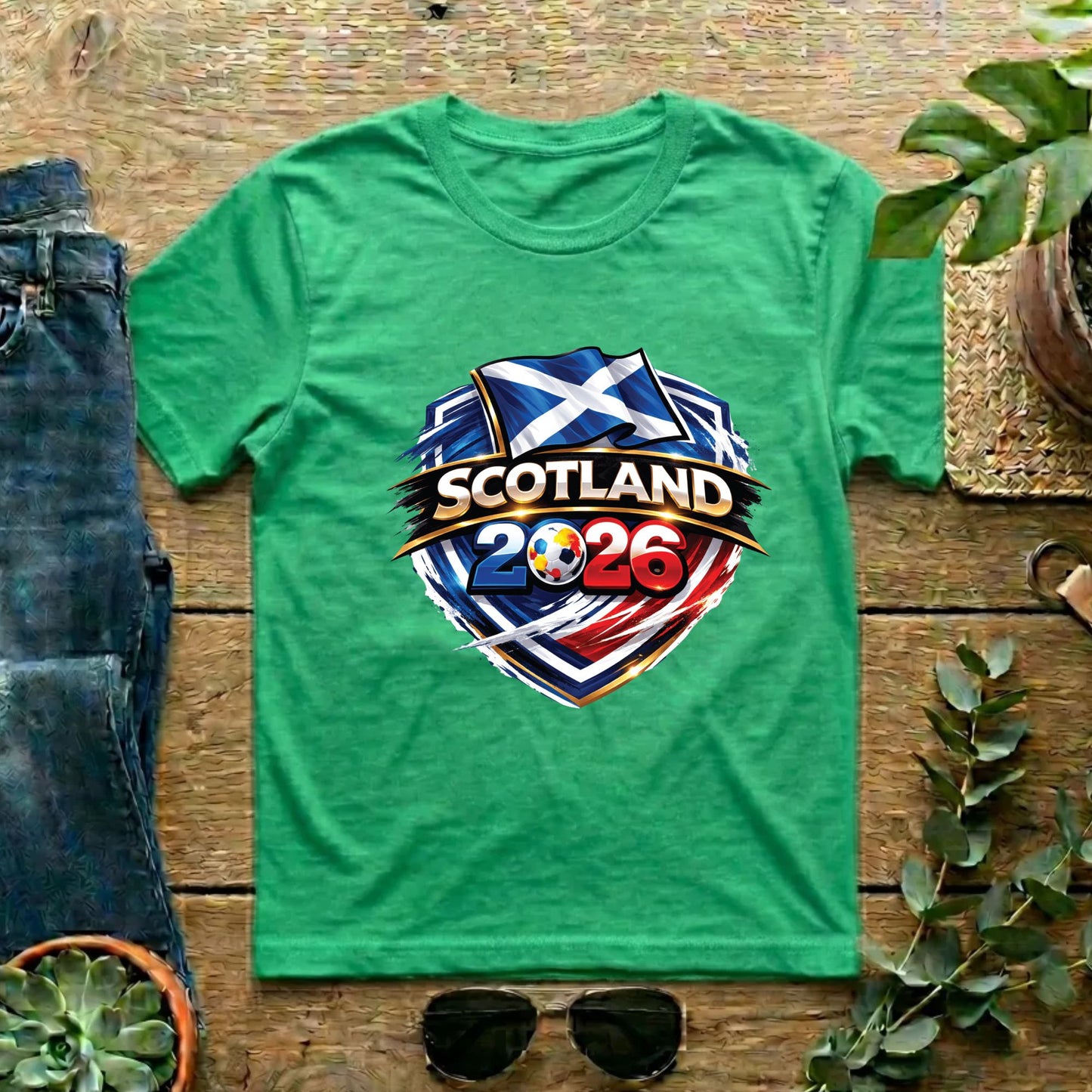 Scotland 2026 World Cup T Shirt Soccer Supporter Tees