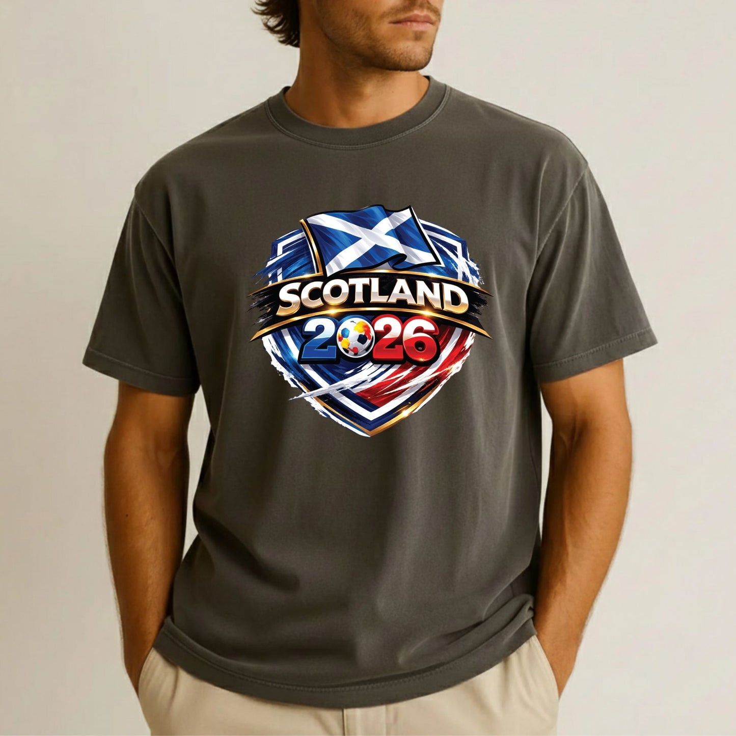 Scotland World Cup 2026 DTF Transfer Ready to Press