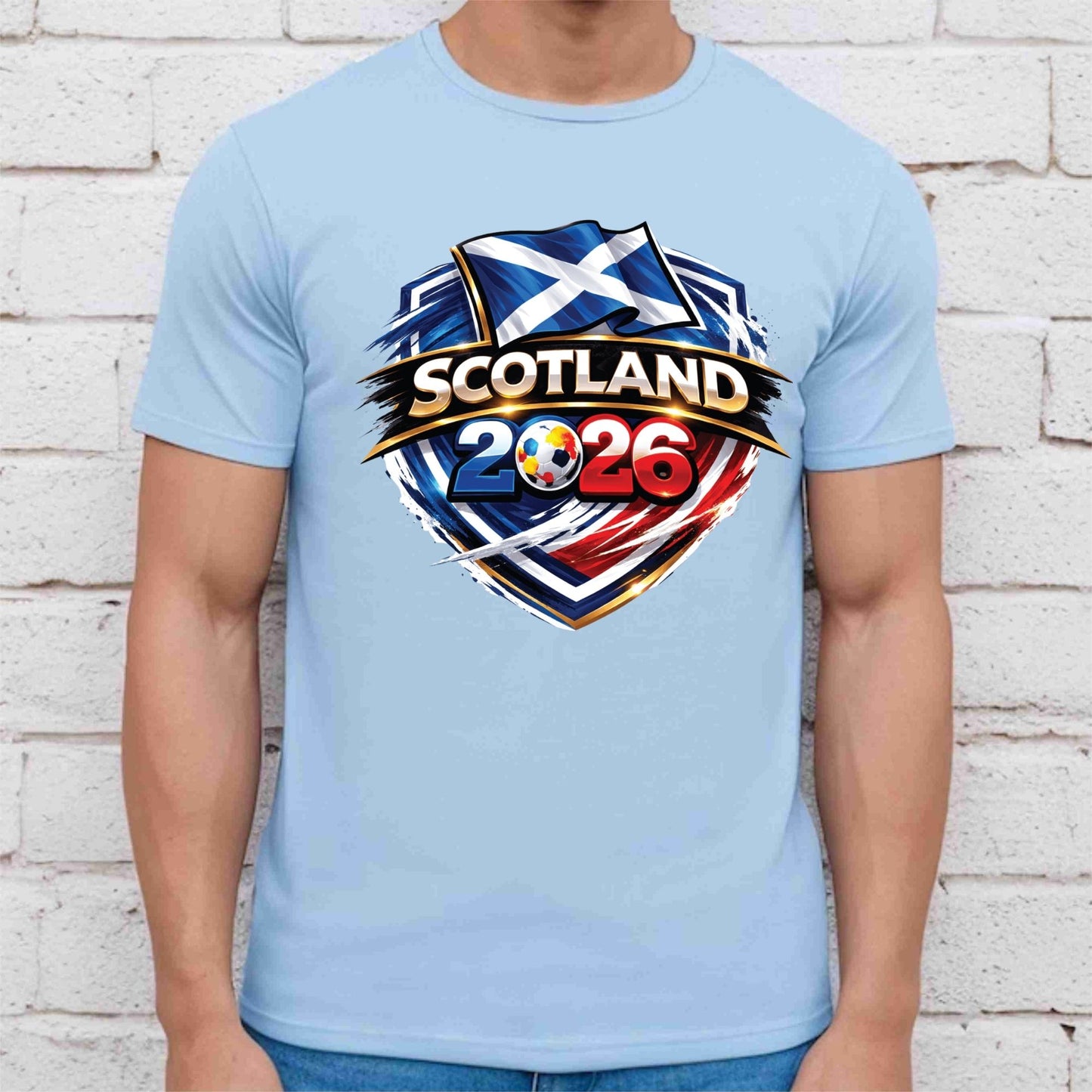 Scotland World Cup 2026 DTF Transfer Ready to Press