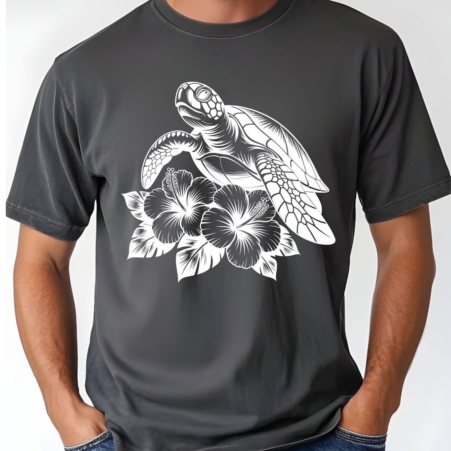 Sea Turtle Comfort Colors T Shirt