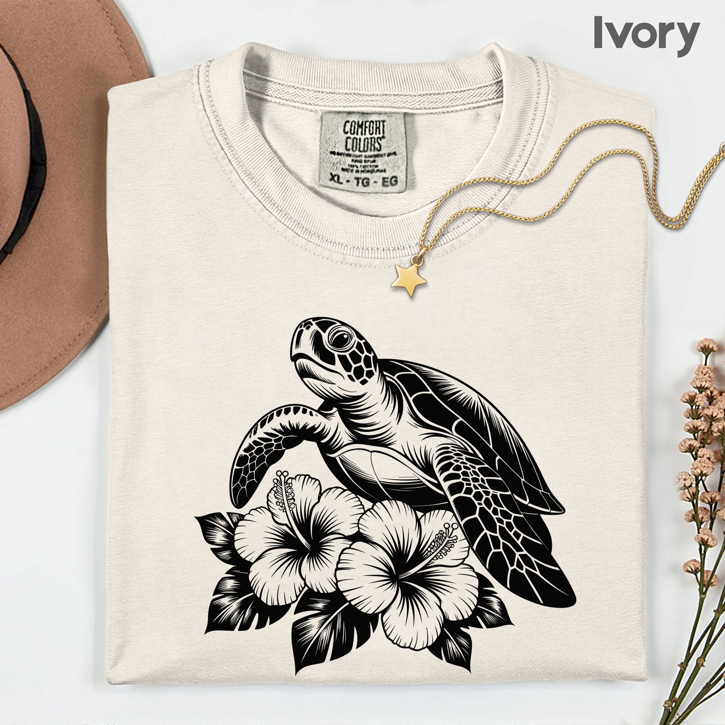 Sea Turtle Comfort Colors T Shirt