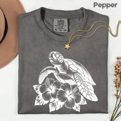 Sea Turtle Comfort Colors T Shirt