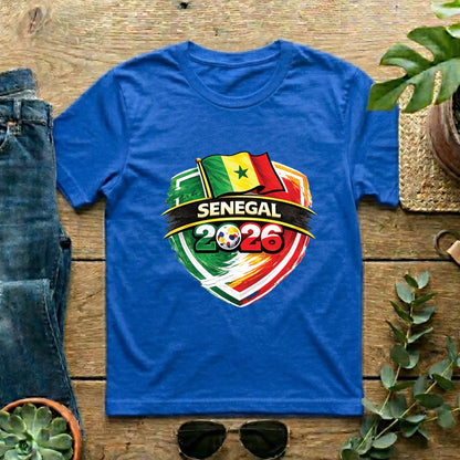 Senegal World Cup T Shirt Soccer Supporter Tees