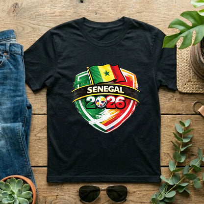Senegal World Cup T Shirt Soccer Supporter Tees