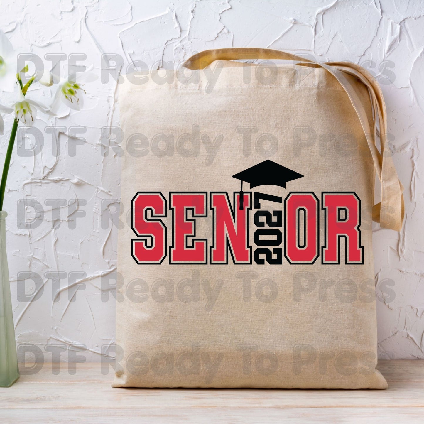 Senior 2027 Graduation DTF Transfer Ready to Press Class of 2027 Graduation Heat Transfer for Shirts High School Senior UV Sticker Prints