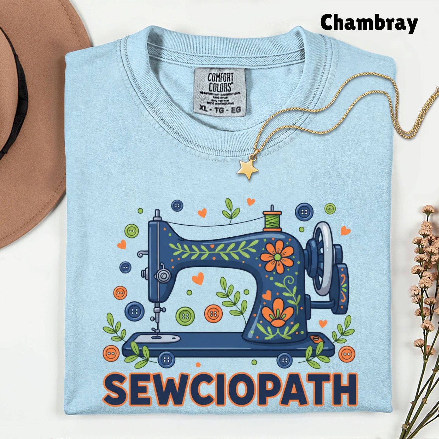 Sewciopath Comfort Colors T Shirt