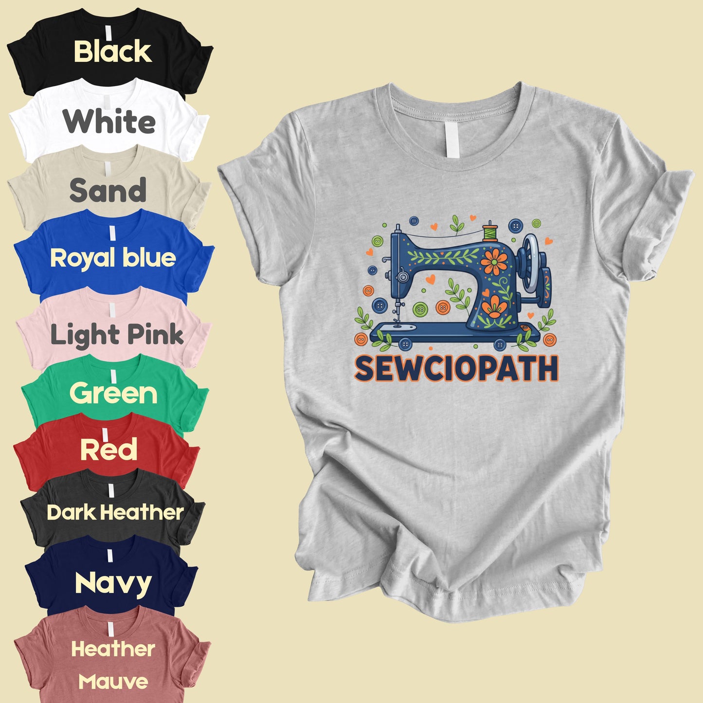 Sewciopath Comfort Colors T Shirt