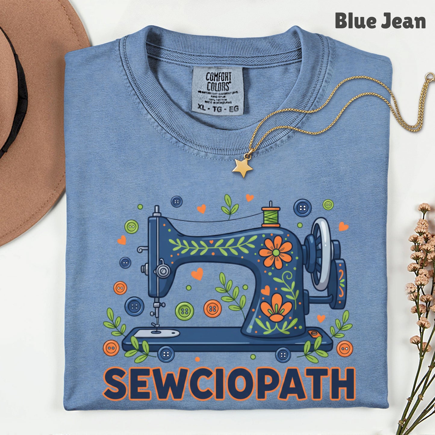 Sewciopath Comfort Colors T Shirt