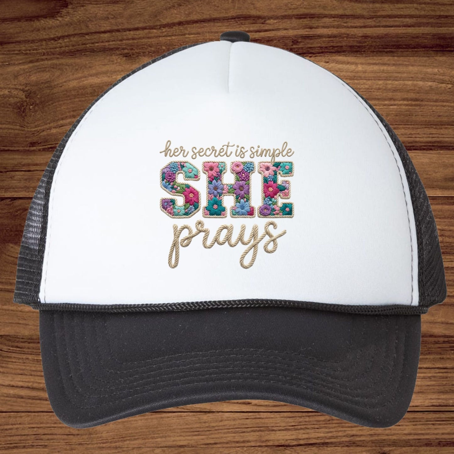 She Prays DTF Transfer Ready to Press
