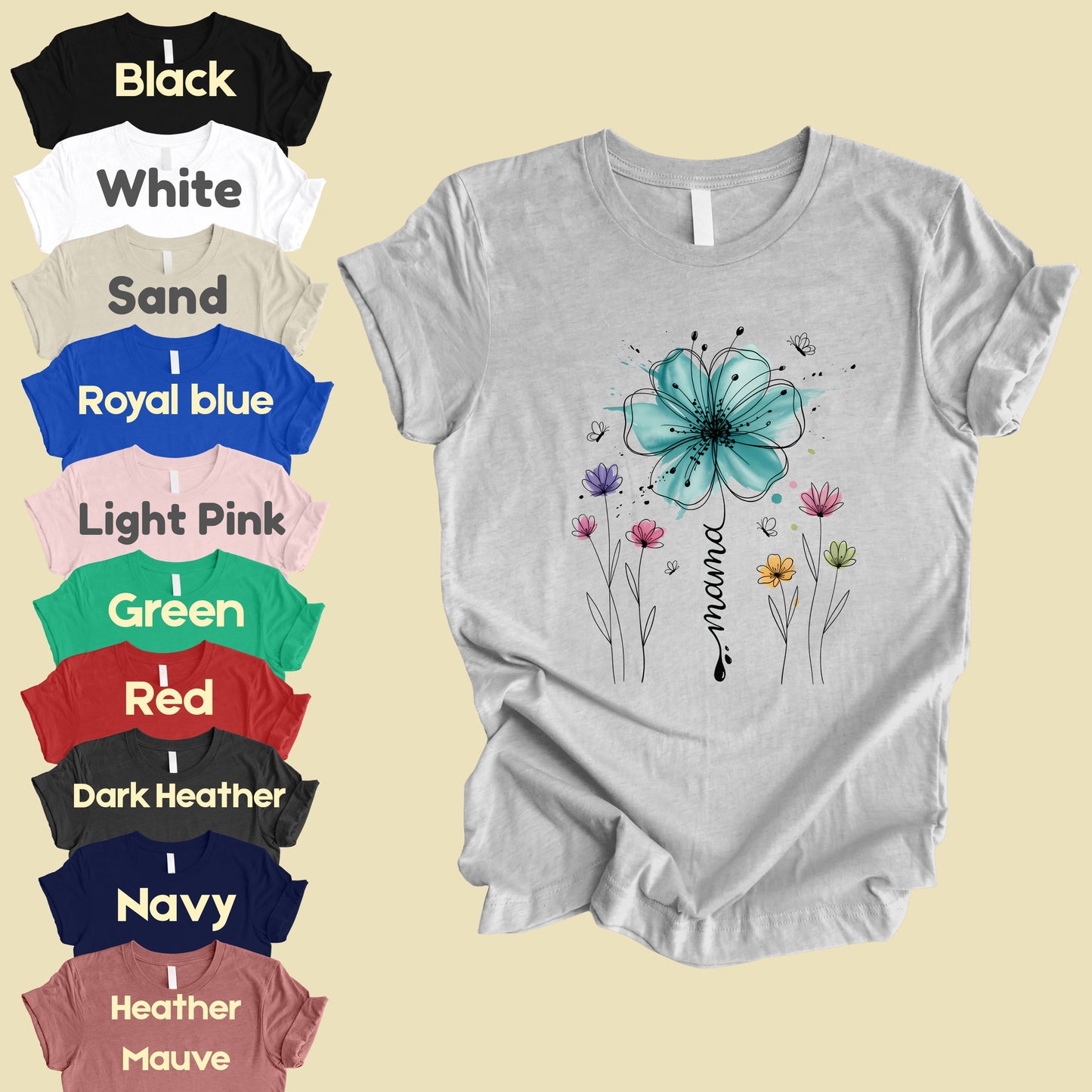 Mama Comfort Colors T Shirt