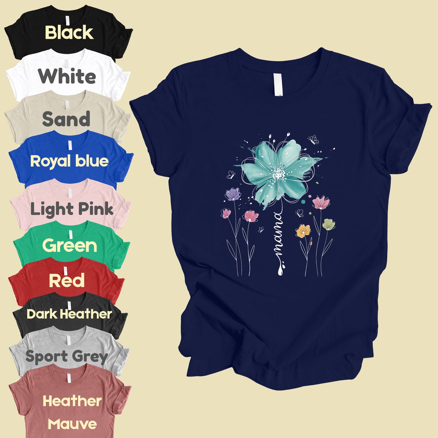 Mama Comfort Colors T Shirt