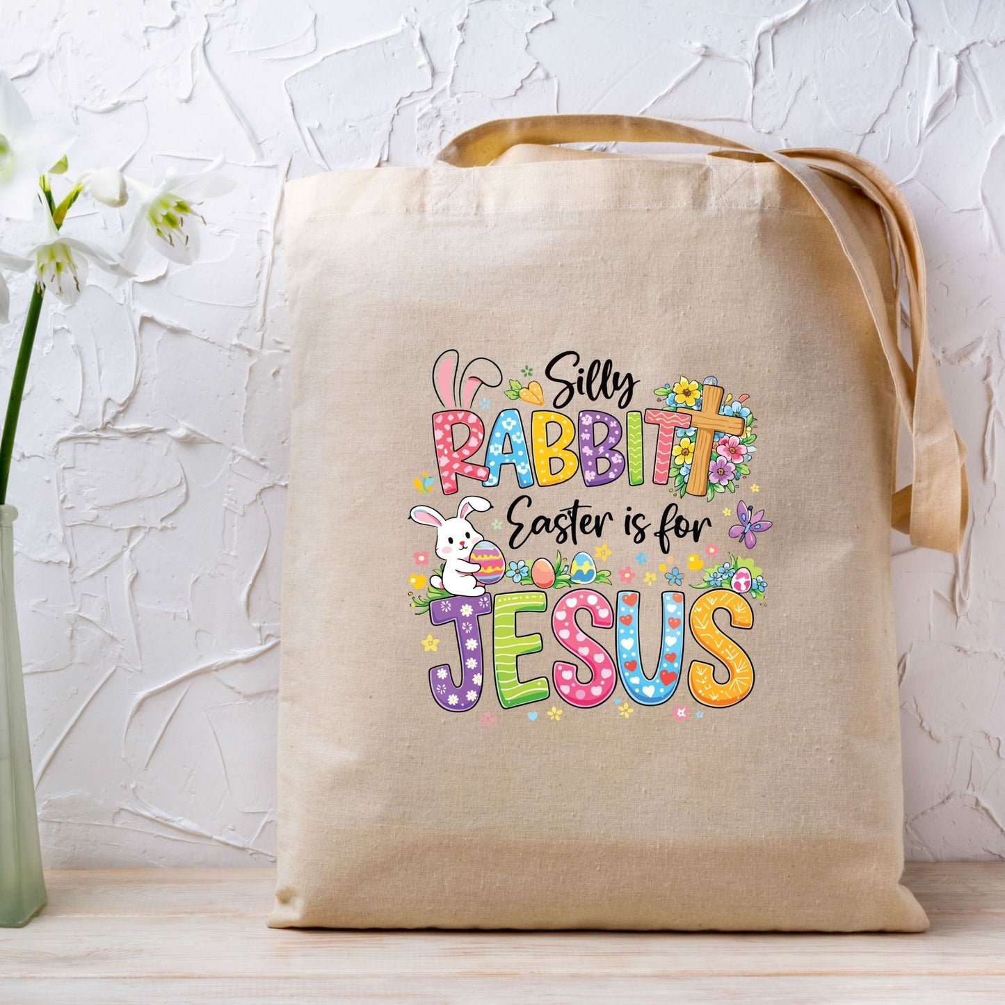 Silly Rabbit Christian Easter DTF Transfer