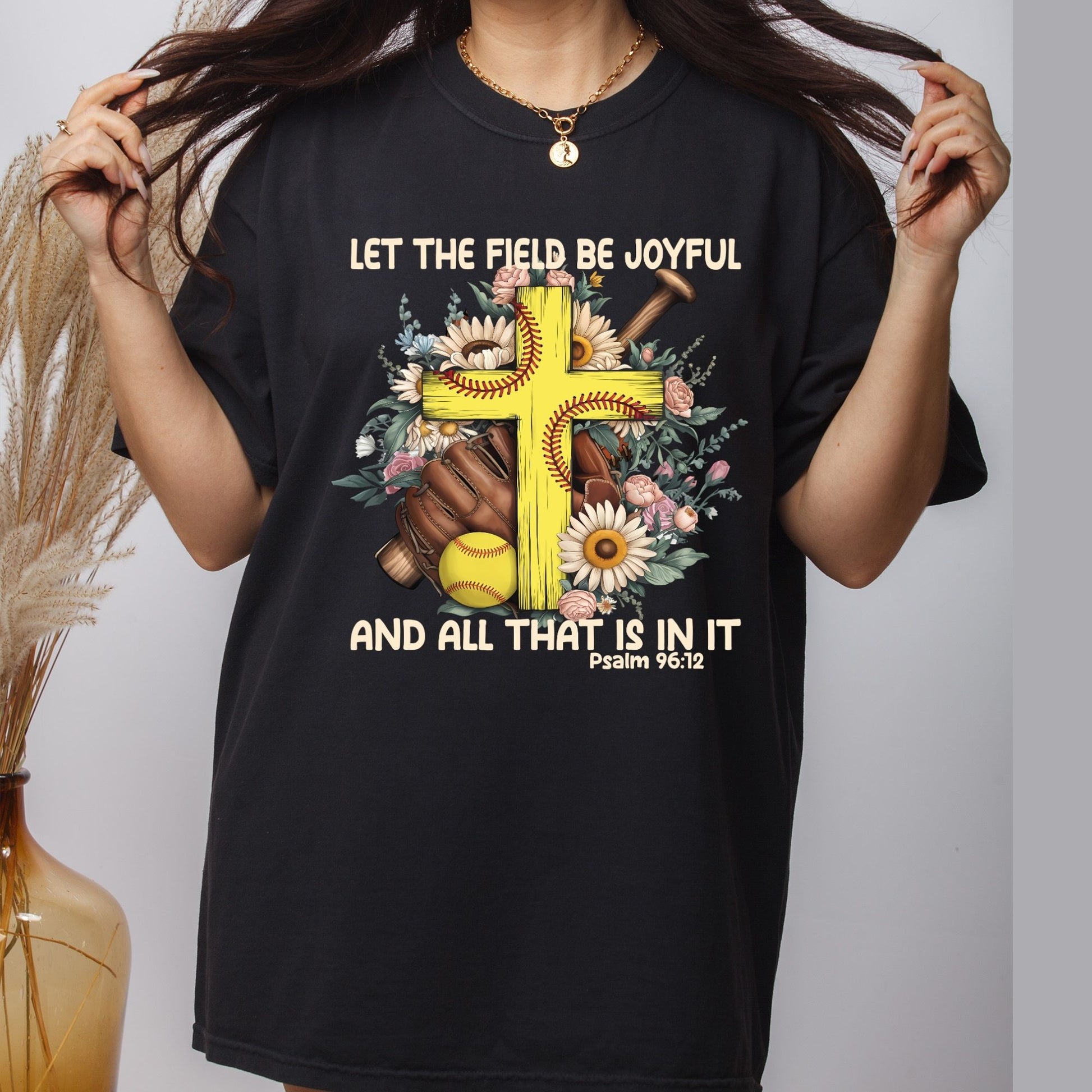Softball Christian DTF Transfer Ready to Press Boho Sports Bible Verse Mom Heat Transfer for Shirts Bible Verse UV Sticker