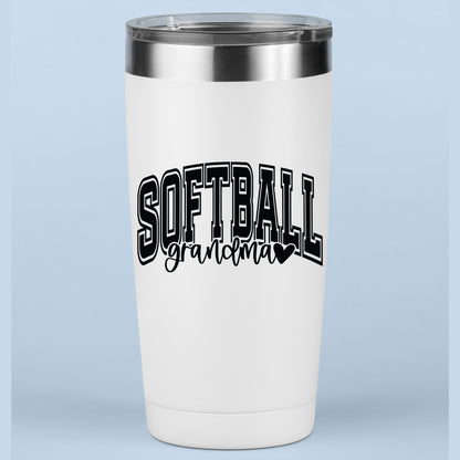 Softball Grandma DTF Transfer ready to Press